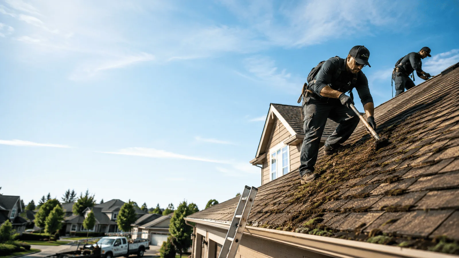 Roof Moss Removal in Devils Lake, ND near me
